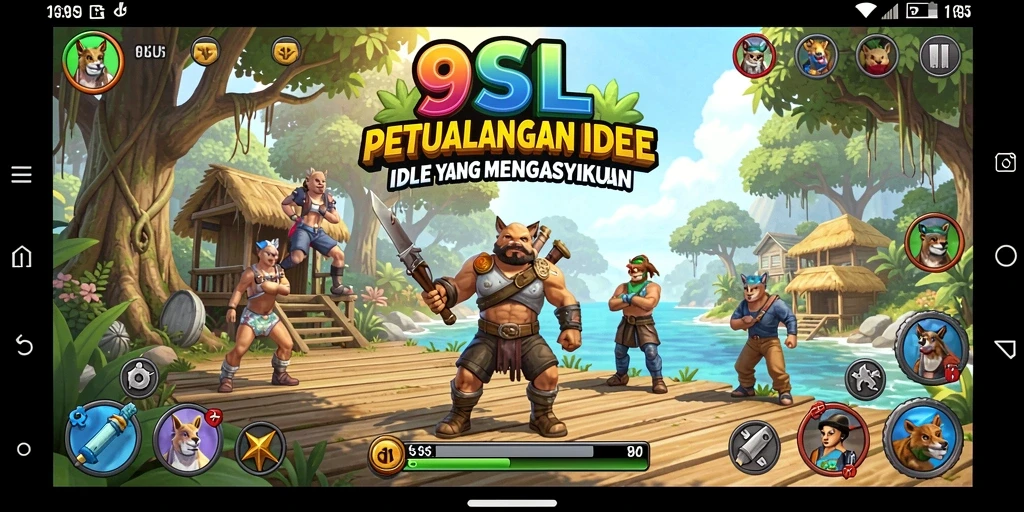 Tampilan gameplay 9SL yang seru dan mengasyikkan.