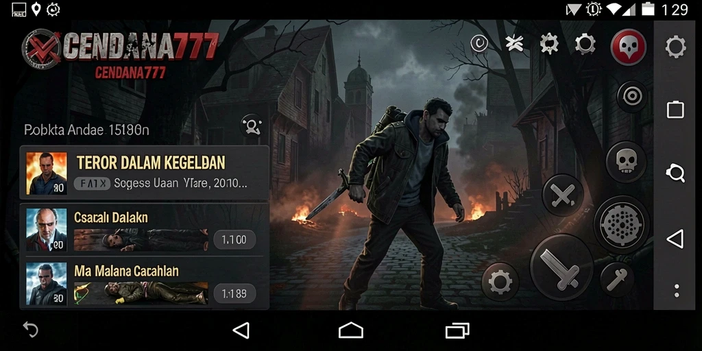Gameplay seru dan menegangkan dalam suasana horor.