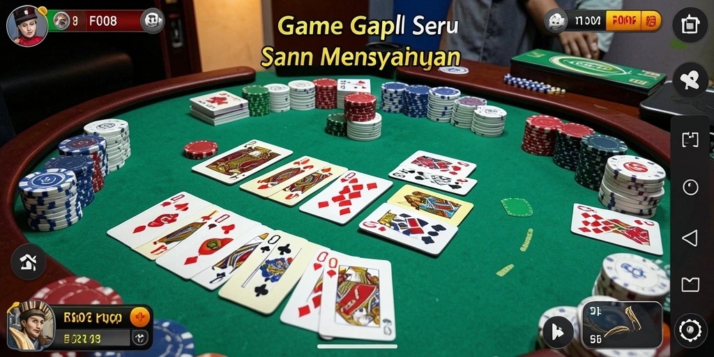 Tampilan gameplay seru dalam F08 yang penuh strategi.