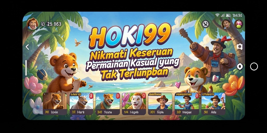 Screenshot HOKI99 menunjukkan gameplay yang menyenangkan dan interaktif.