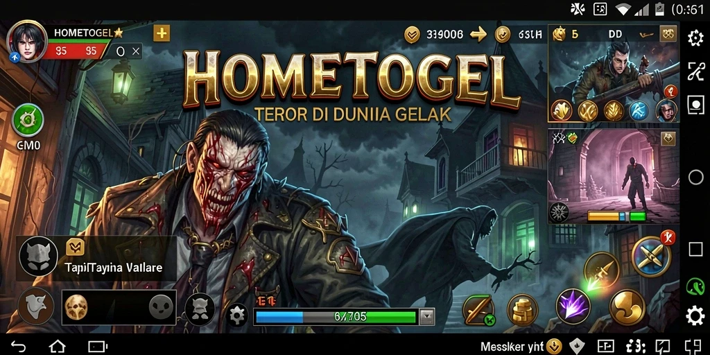 Menjelajahi dunia gelap dan penuh teror.
