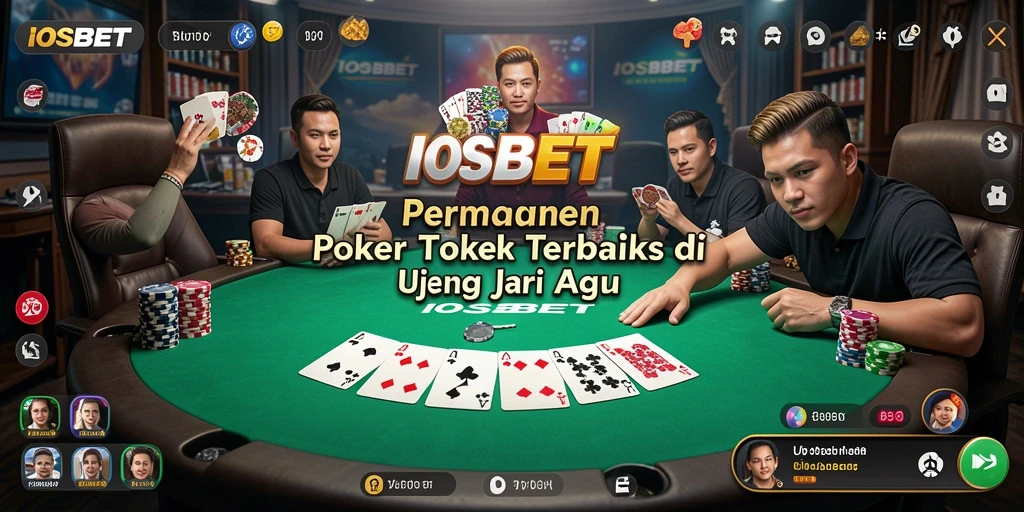 Gambar menampilkan pengalaman bermain Poker yang seru di IOSBET.