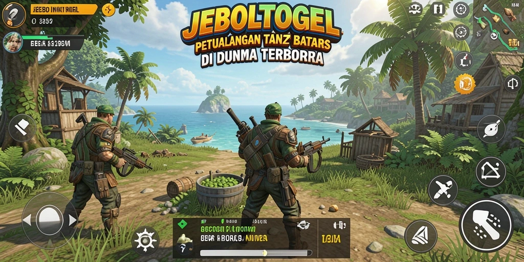 Gameplay JEBOLTOGEL yang menakjubkan dalam dunia terbuka.