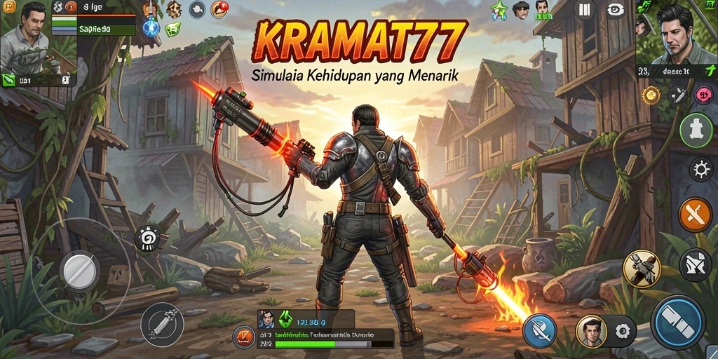 Tangkapan layar gameplay KRAMAT77 yang menampilkan berbagai aktivitas menarik.