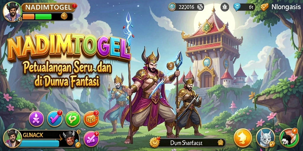 Tampilan menarik dari gameplay NADIMTOGEL yang penuh petualangan.