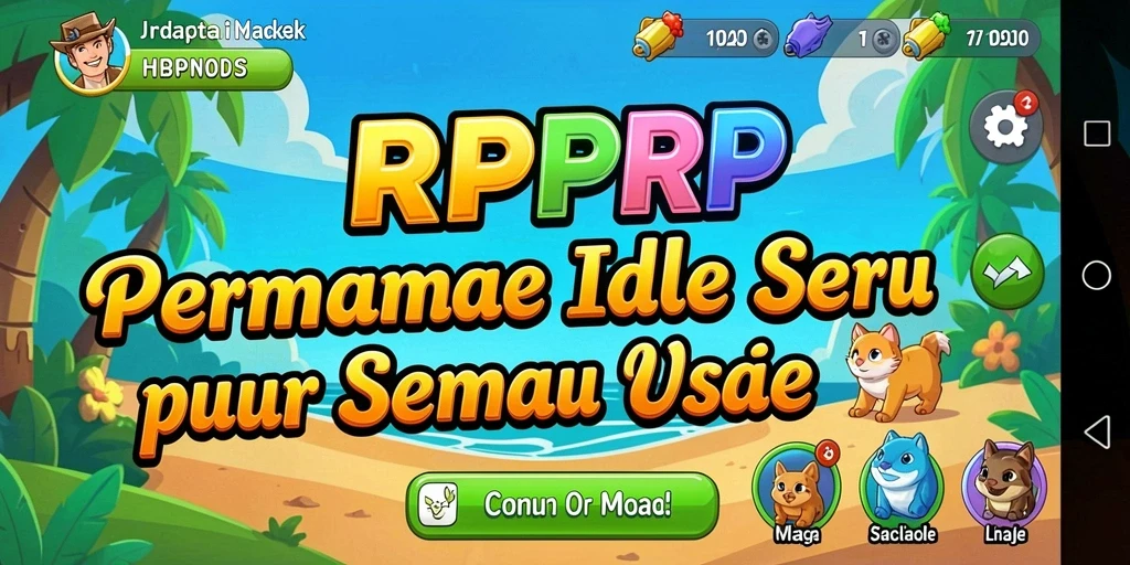 Gameplay RPRPRP yang menyenangkan dengan sistem idle yang efisien.