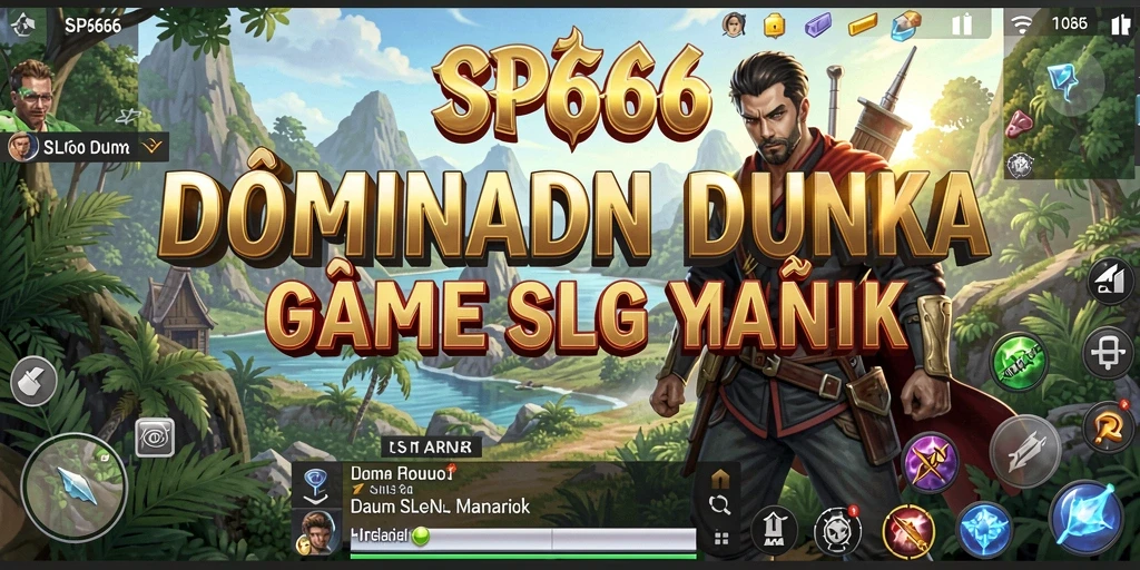 Screenshoot SP666 menampilkan pertempuran strategi yang intens.