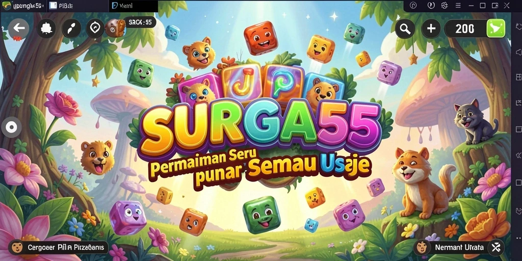 Tampilan gameplay SURGA55 yang menarik dan menantang.